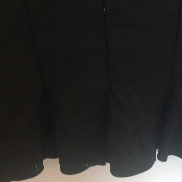 DKNY black silk blazer with “lacing” - Picture 3 of 9